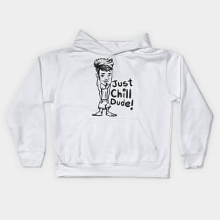 just chill bro Kids Hoodie